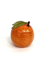 Ceramic Orange Storage Jar (to be bought in qtys of 2) - CRT126
