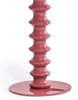 Terracotta Pink Large Ribbed Table Lamp - RTL11