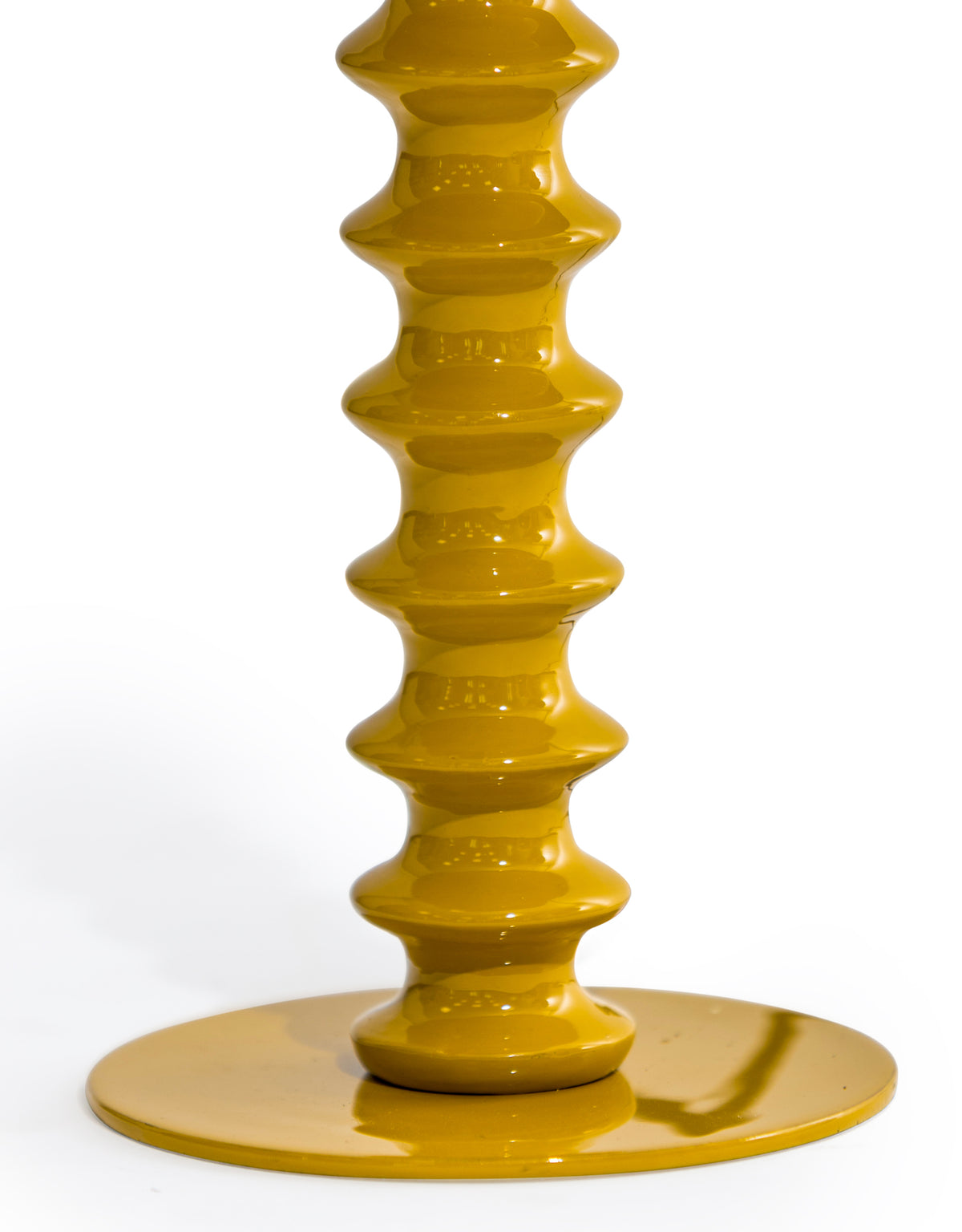 Mustard Yellow Large Ribbed Table Lamp - RTL12