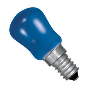 Pygmy 15w 240v E14/SES Crompton Blue Light Bulb