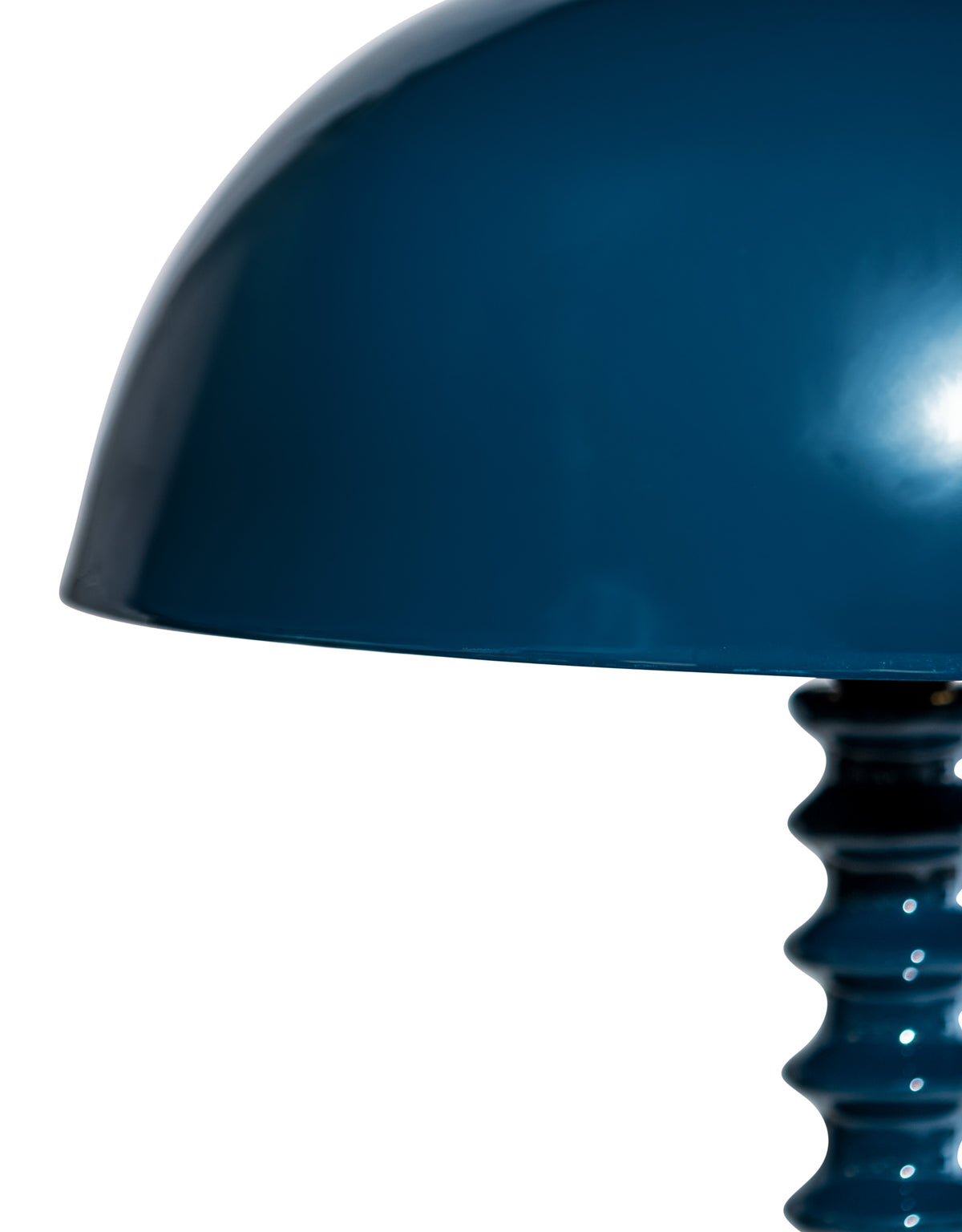 Indigo Ribbed Floor Lamp - RTL13