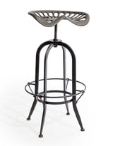 Industrial "Tractor-Seat" Style Adjustable Bar Stool - CL147