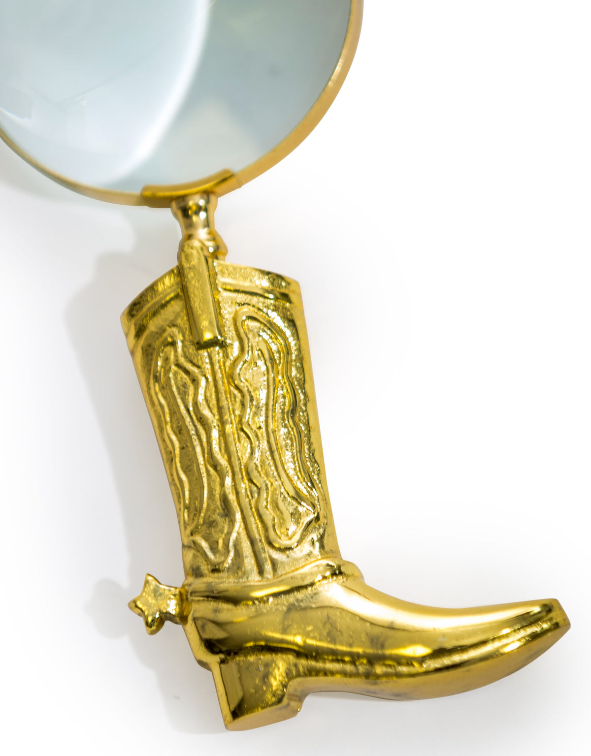 Large Cowboy Boot Magnifying Glass - AHL18