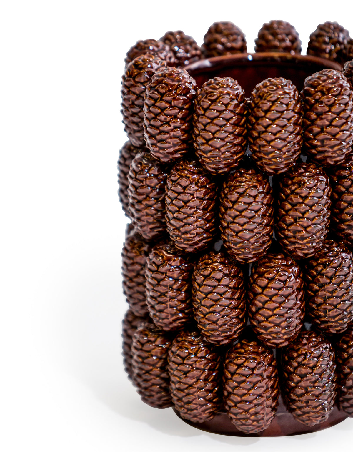 Ceramic Pine Cone Vase - ASP14