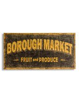 Extra Large Antiqued "Borough Market" Wall Sign - OPS10