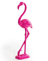 Electric Pink Standing Flamingo Figure - TL142