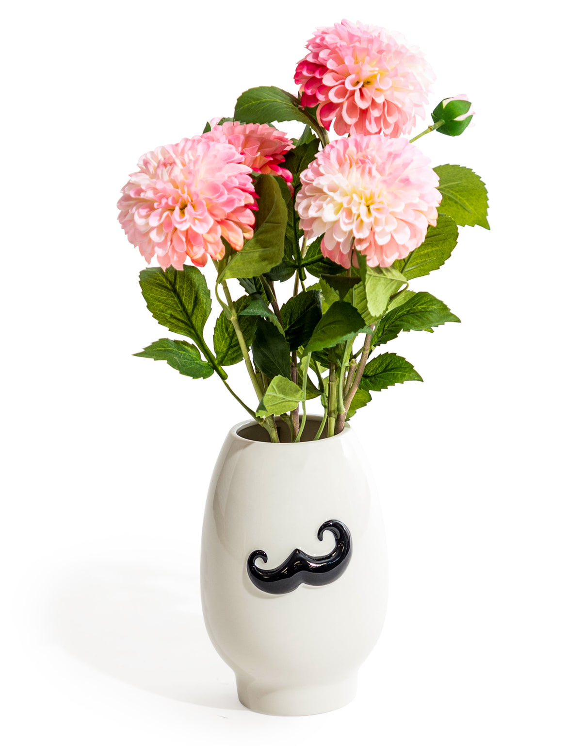Ceramic Moustache Vase - TL144