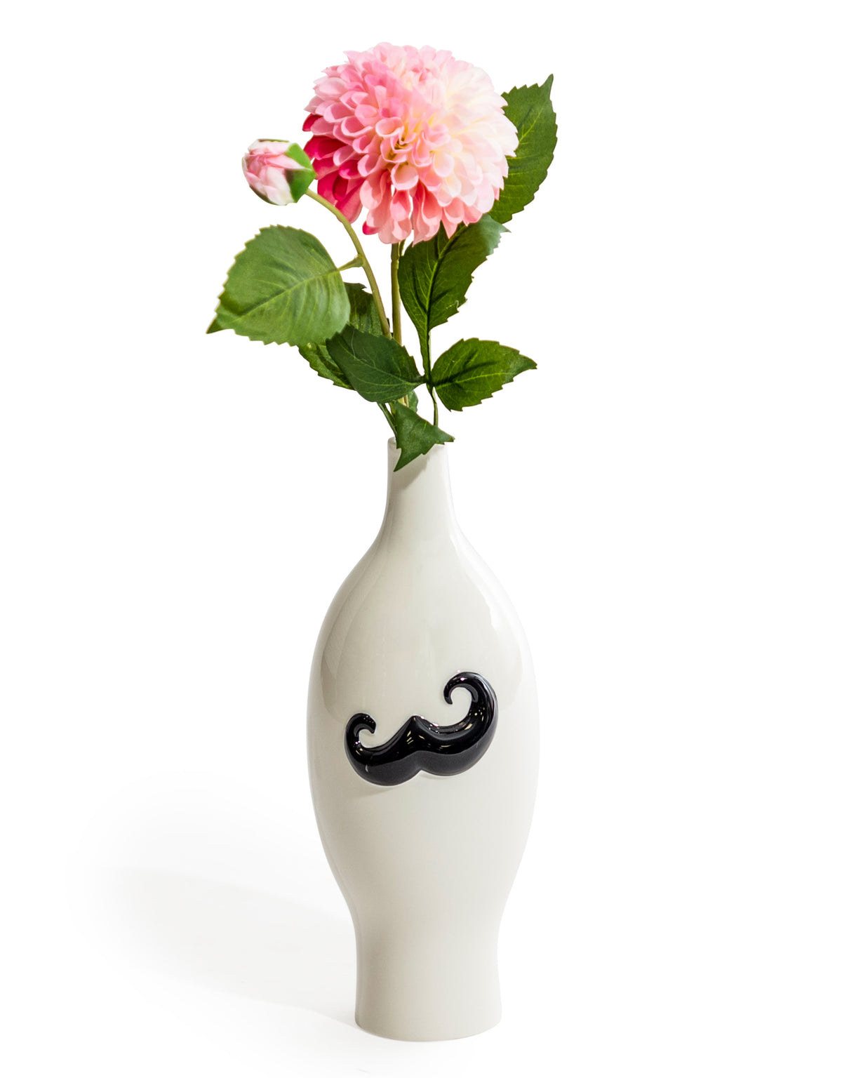 Ceramic Moustache Stem Vase - TL145
