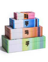 Set of 4 Euro Cash Notes Storage Boxes - KRB21