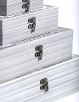Set of 4 Dollar Cash Notes Storage Boxes - KRB22