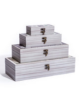 Set of 4 Dollar Cash Notes Storage Boxes - KRB22