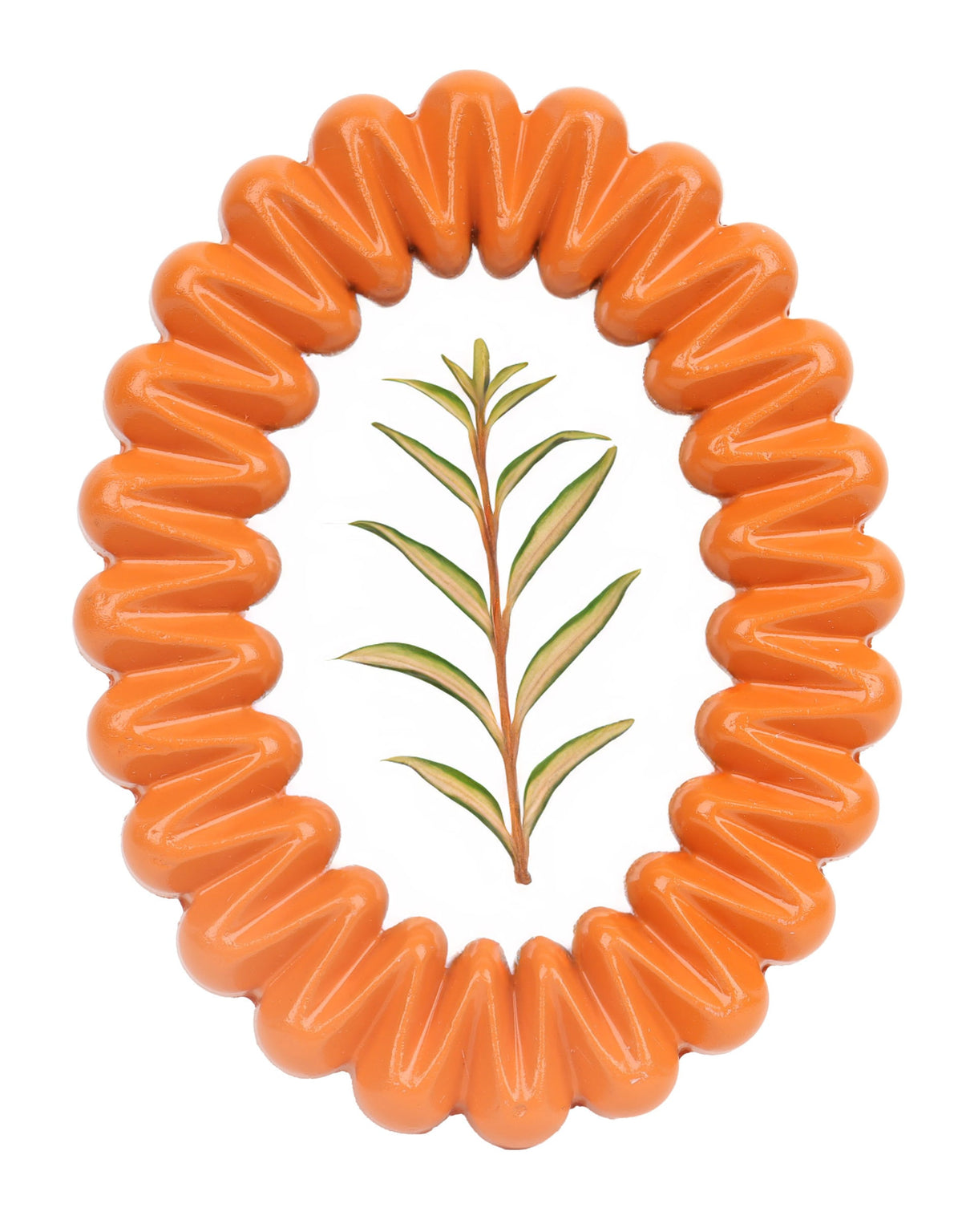 Orange Oval Wave 4x6" Photo Frame (to be bought in qtys of 6) - PQB13