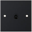 Selectric 5M Matt Black 1 Gang 10A 2 Way Toggle Switch