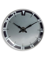 Large Brushed Steel "Watch-Style" Wall Clock - FCM16