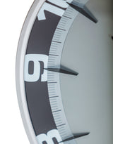 Large Brushed Steel "Watch-Style" Wall Clock - FCM16