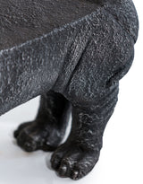 Medium Black Dog Bench - NBR26