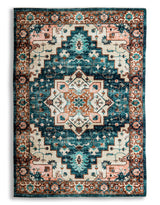 Kashan Traditional 230x160cm Rug - OCM12