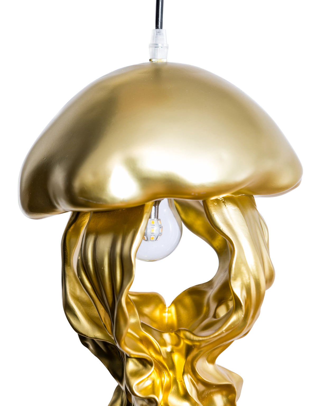 Gold Jellyfish Ceiling Pendant - CH296