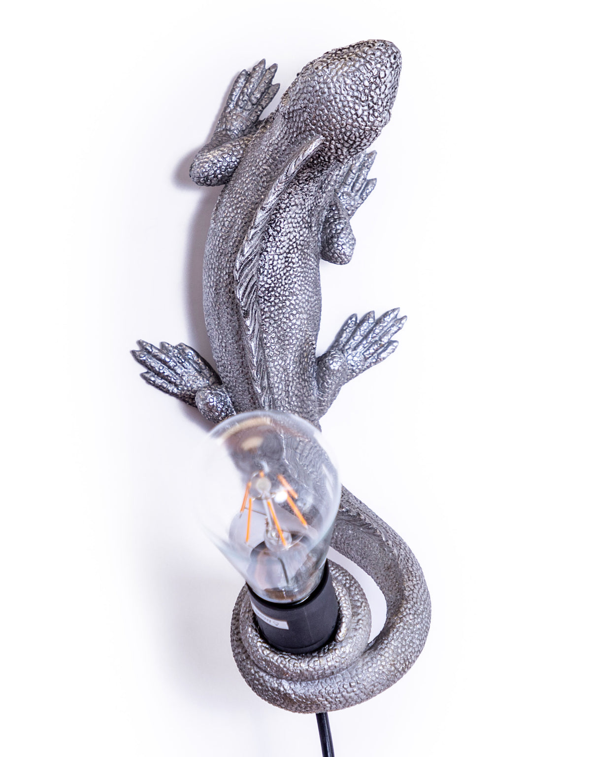 Silver Iguana Lamp - TPR112