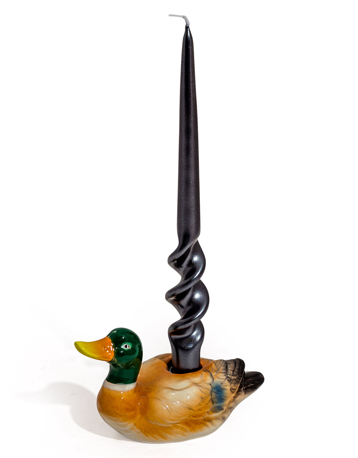 Mallard Duck Ceramic Candle Holder (to be bought in qtys of 2) - EGC11