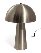 Brushed Steel Mushroom Table Lamp - CL149