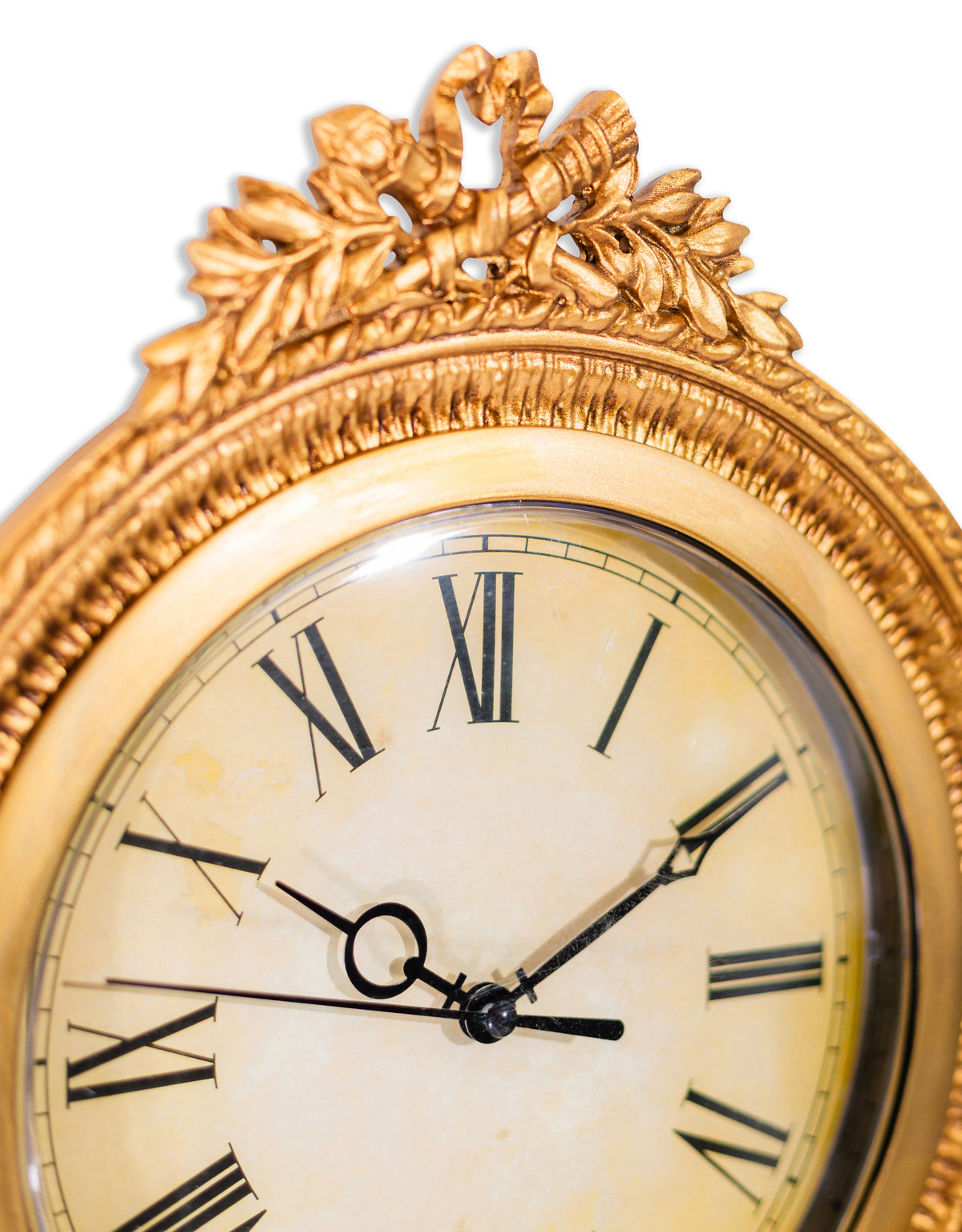 Antique Gold Ornate Wall Clock - MK187