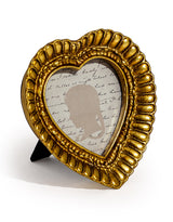 Small Gold Heart Photo Frame - MK194