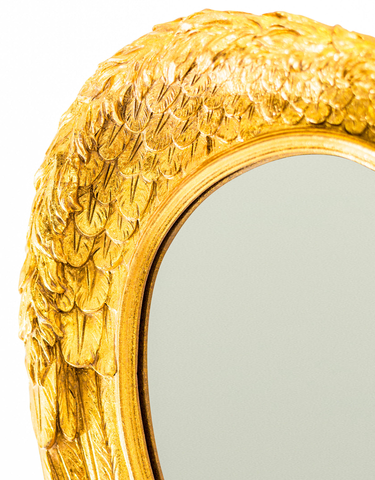 Antique Gold Angel Wing Mirror - MK195
