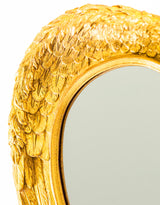 Antique Gold Angel Wing Mirror - MK195
