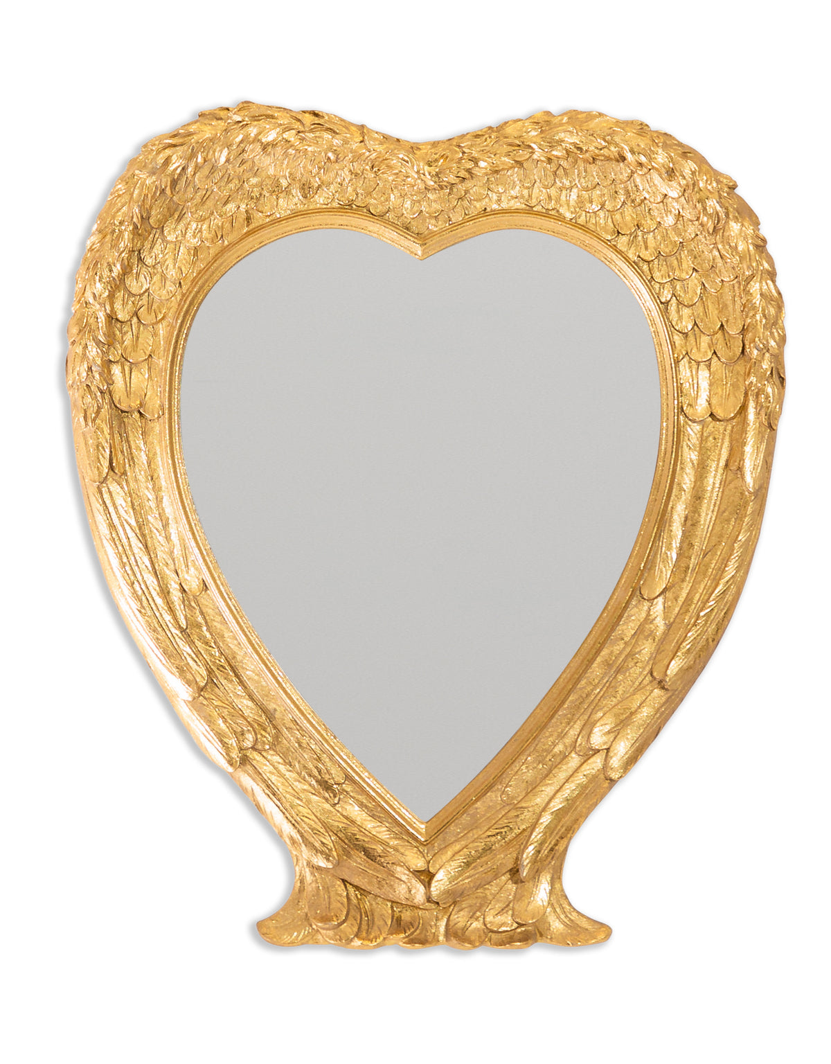 Antique Gold Angel Wing Mirror - MK195