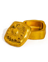 Small Gold "Sacred Heart" Trinket Box - MK198