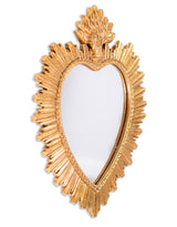 Medium Gold "Sacred Heart" Mirror - MK200