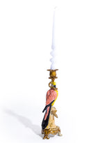 Antiqued Ornate Parrot Candle Holder - RM74