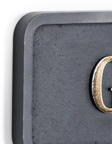 Black & Gold "Get A Grip" Wall Sign - RS104