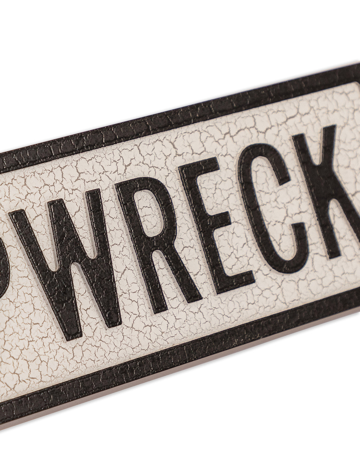 Antiqued Wooden "Shipwreck" Sign - RS106