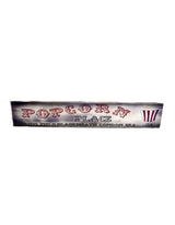 Antiqued Popcorn Wooden Wall Sign - RVW15