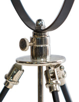 Black and Nickel Large Tripod Table Lamp - BAR26