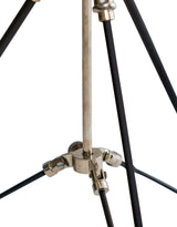 Black and Nickel Large Tripod Table Lamp - BAR26
