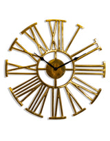 Antique Brass Numerals Clock - BAR24