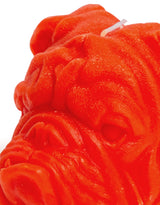 Atomic Orange Large Bulldog Candle - CCC16