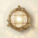 solid brass porthole bulkhead g9 mini 120mm x 60mm