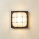 navigator solid brass square bulkhead antique brass