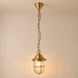 solid brass pendant lantern 160mm x 230mm