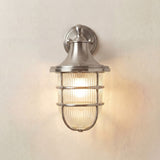 Navigator Large Wall Lantern - Satin Nickel