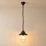 Navigator Pendant Lantern Plain - Antique Brass