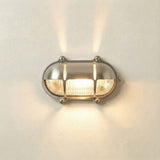 small ip64 solid brass decorative eyelid bulkhead satin nickel