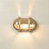 small ip64 solid brass decorative eyelid bulkhead satin nickel
