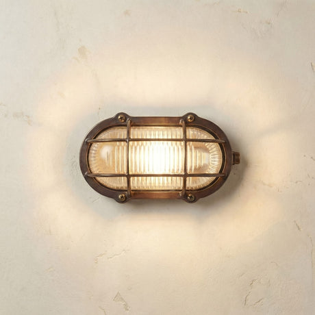 solid brass commercial slimline bulkhead antique brass