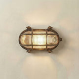 small ip64 solid brass bulkhead antique brass