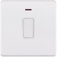 Selectric 5M-Plus Matt White 1 Gang 20A DP Switch with Neon and White Insert